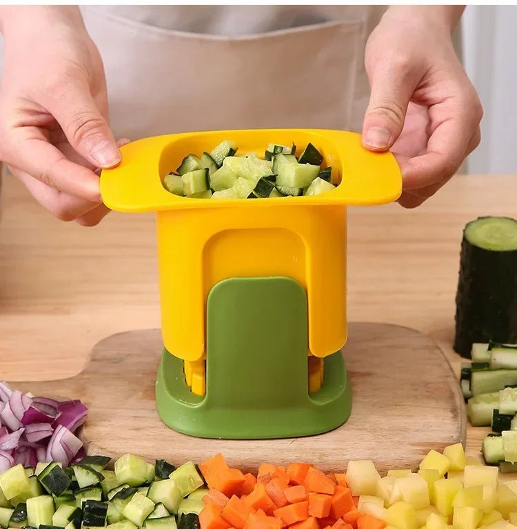 coupe legumes en plastique et acier