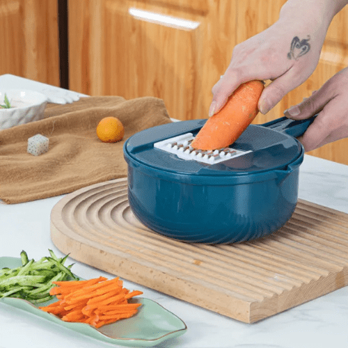 coupe legumes râpage d'un carotte