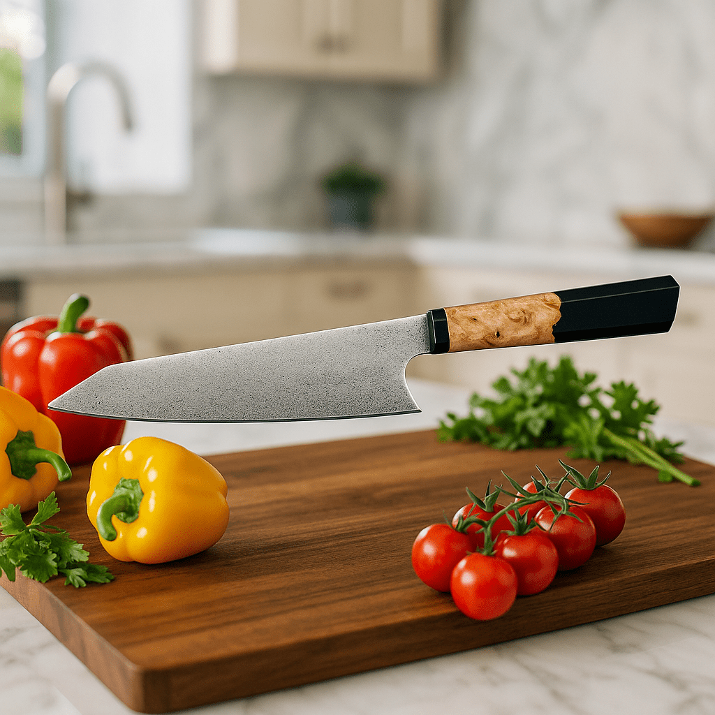couteau de chef couleur noir