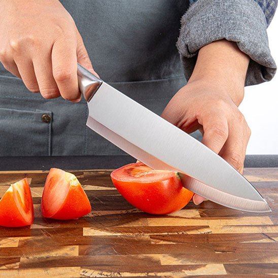 couteaux de cuisine coupe de tomate