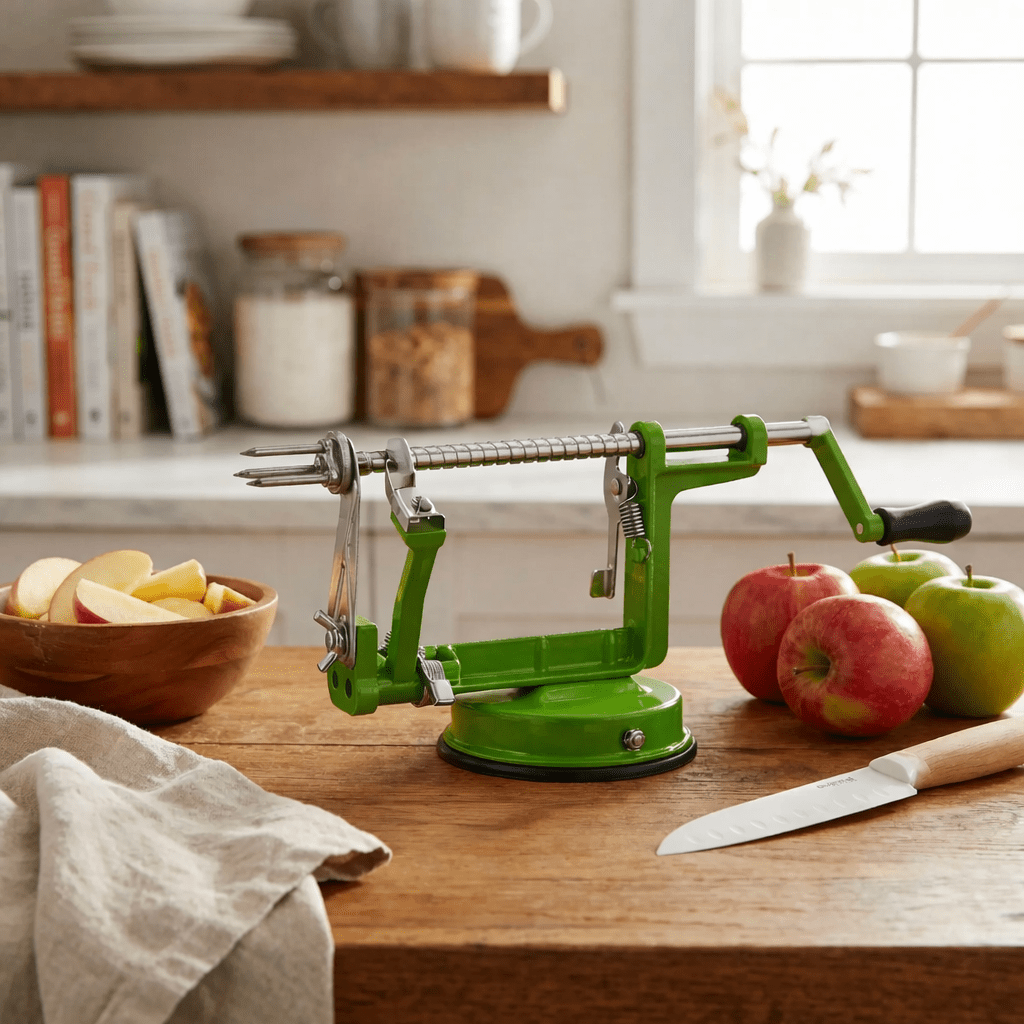 Eplucheur à pommes coloris vert
