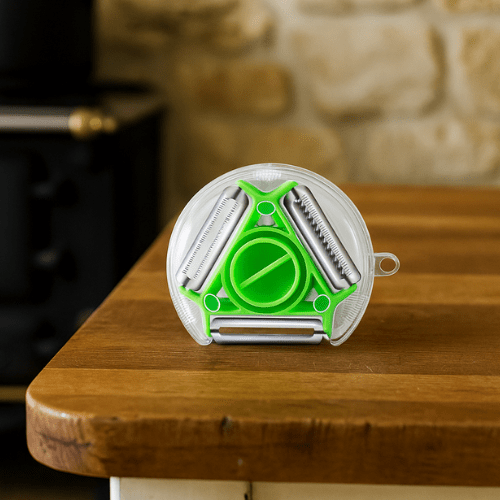 eplucheur de couleur vert