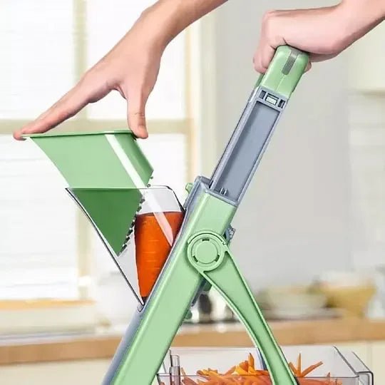 mandoline cuisine vue de profil