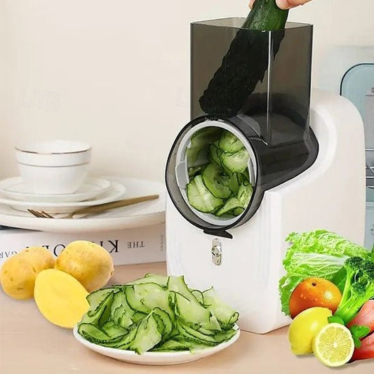 coupe légume électrique coupage de concombre