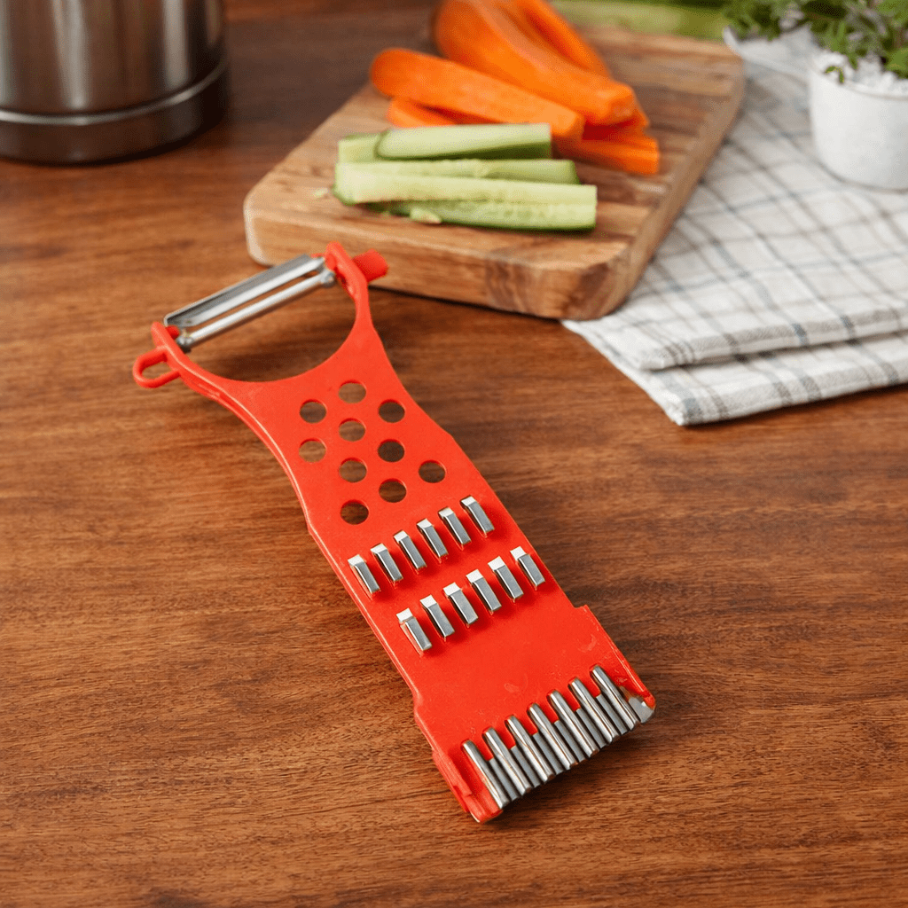 Coupe légumes coloris rouge