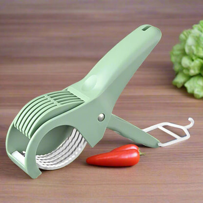 coupe legumes couleur vert