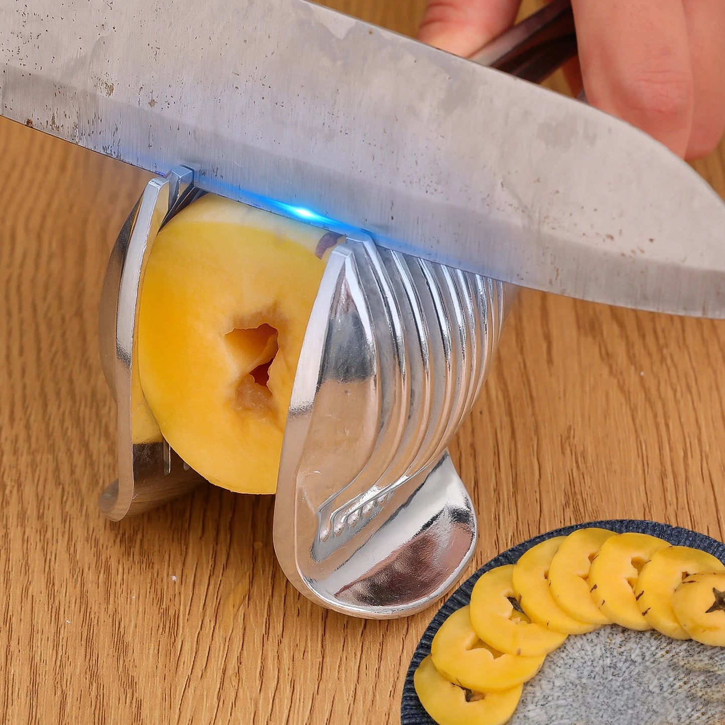 coupe legumes coupe d'un fruit