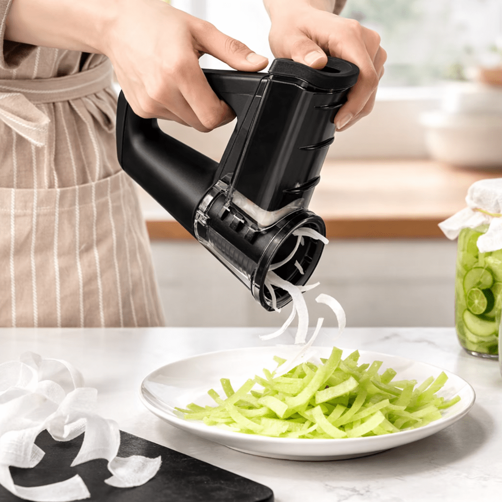 Coupe légumes électrique Tranchéo noir