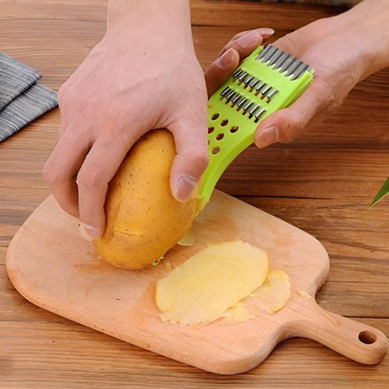 Coupe légumes réalisation de rondelles de pomme de terre