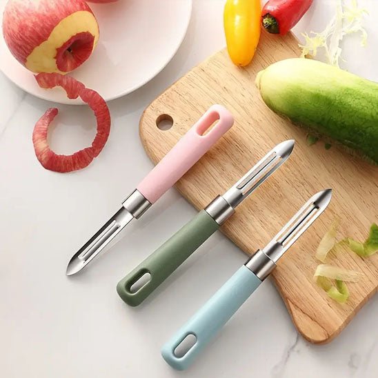 économe présentation des trois couleurs