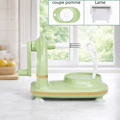 éplucheur à pommes coloris vert clair