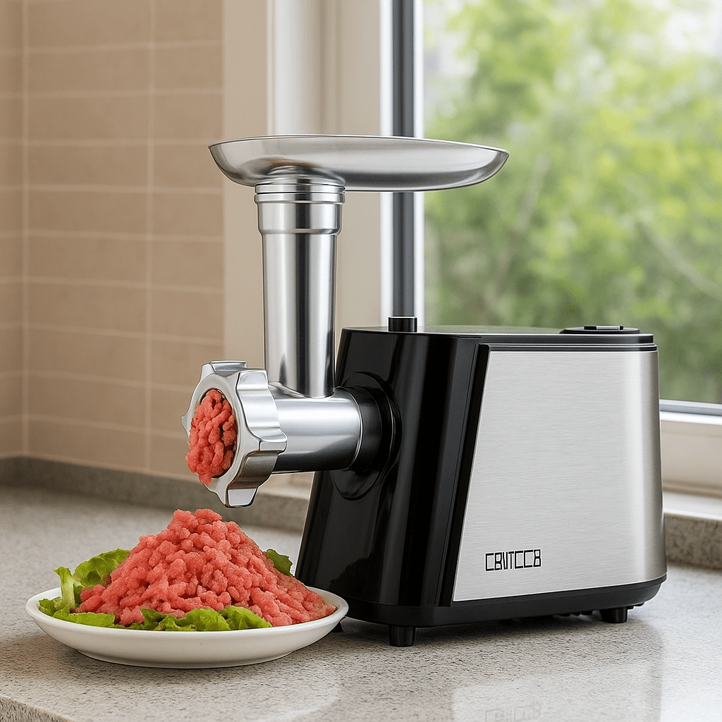 hachoir électrique avec ses accessoires