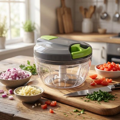 Hachoir manuel QuickCut petit modèle vert