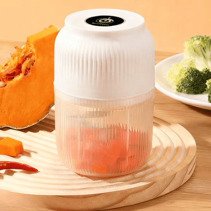 Mini hachoir électrique Voltix et potiron